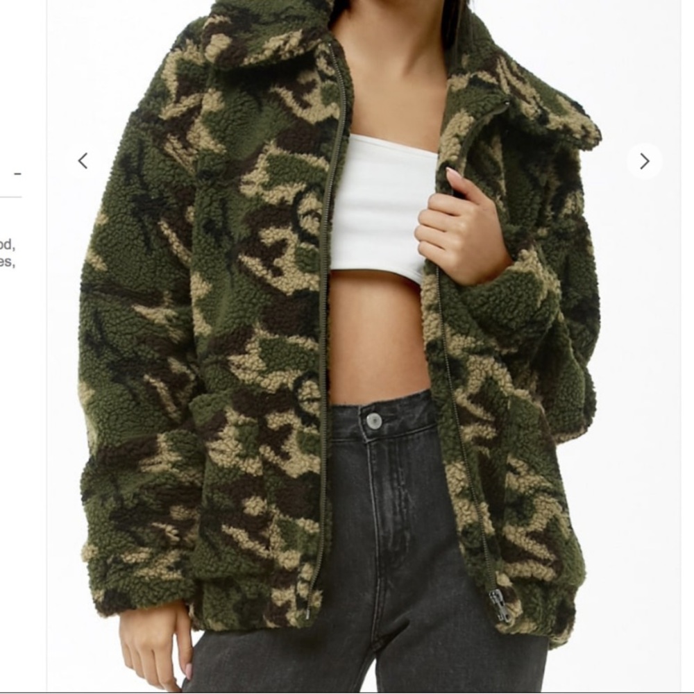 Sherpa teddy jacket